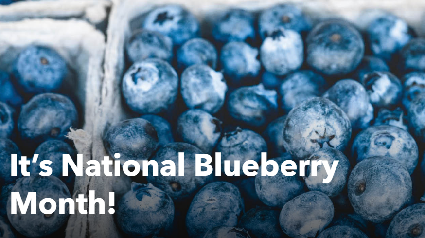 It's National Blueberry Month!