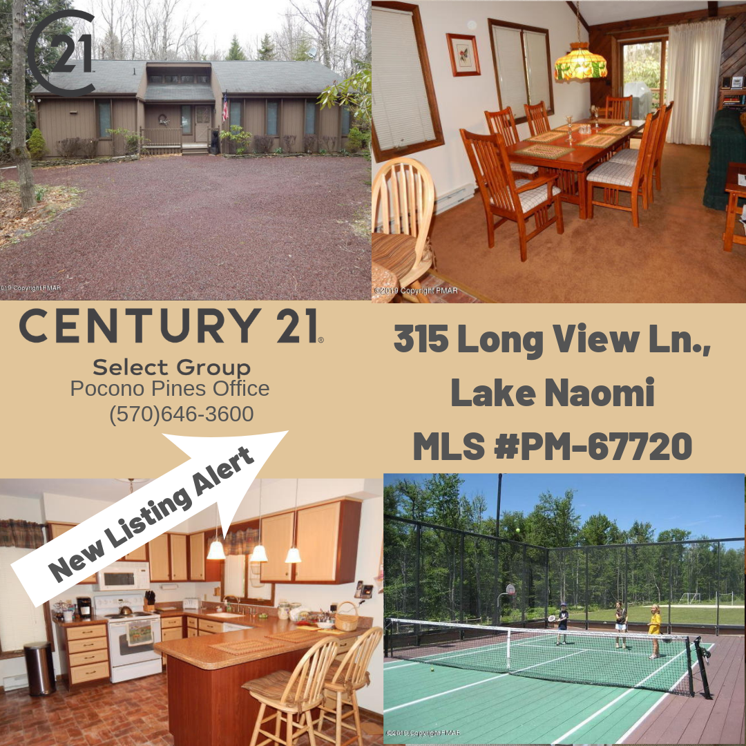 315 Long View Lane, Lake Naomi, Pocono Pines, Century 21 Select Group Pocono Pines