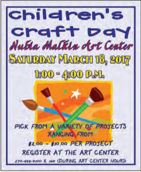 The Hideout Children's Craft Fair: March 18, 2017