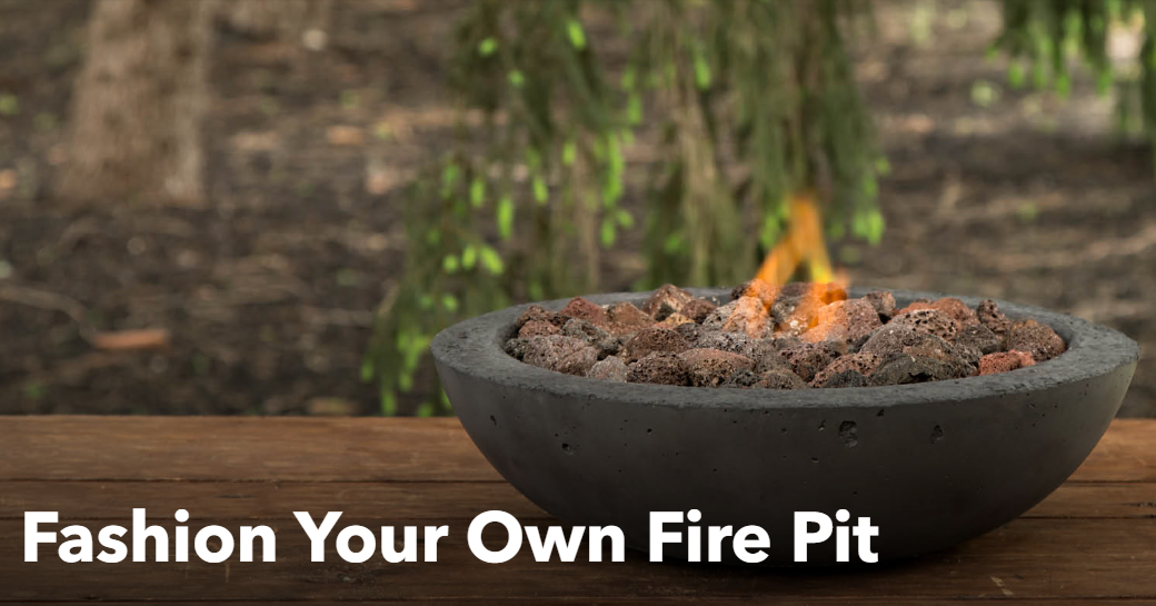 Fashion Your Own Fire Pit for Summer
