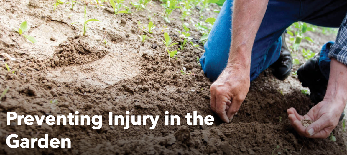 Preventing Injury in the Garden