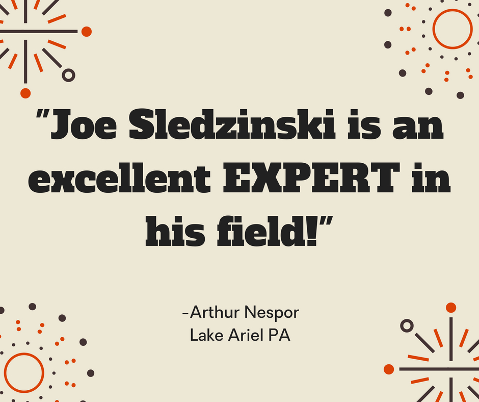 Kind Words for Joe Sledzinski