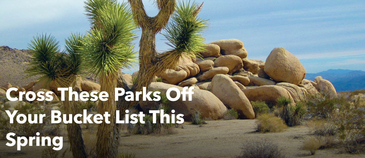 Cross These Parks Off Your Bucket List This Spring