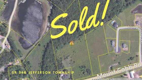 Sold! SR 348 Jefferson Township