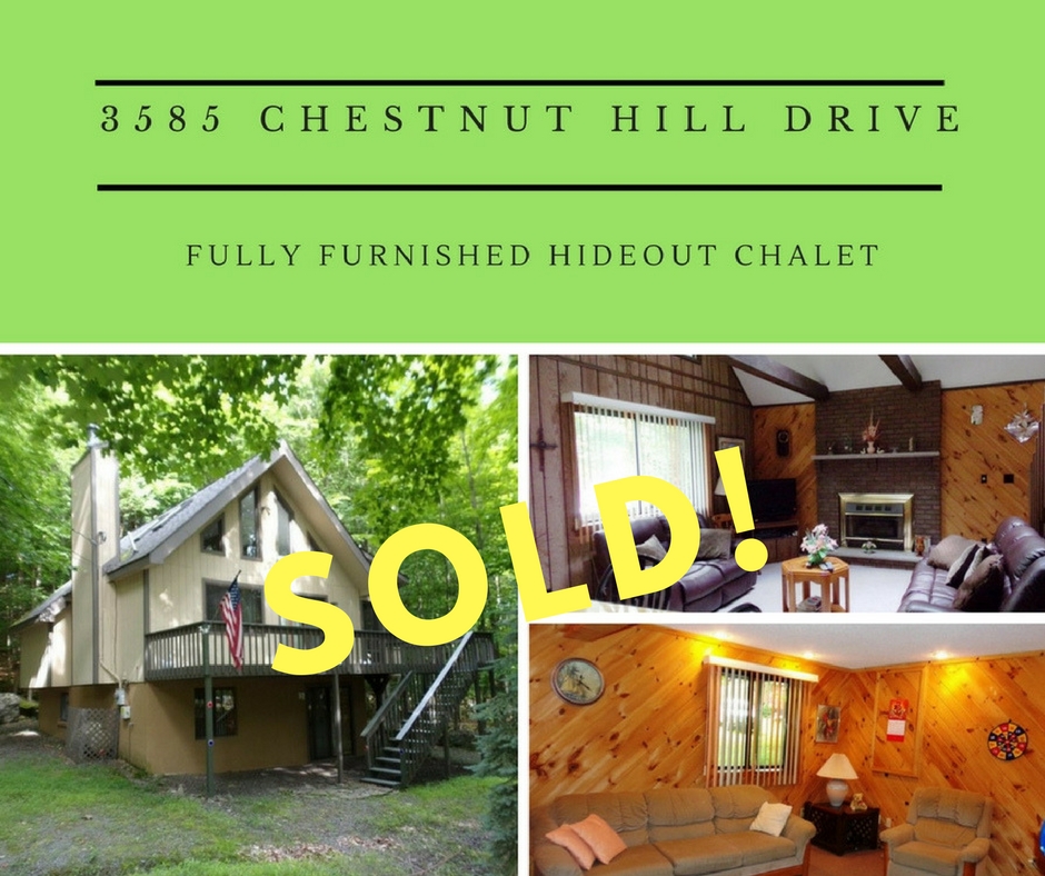 Sold! 3585 Chestnut Hill Road: The Hideout