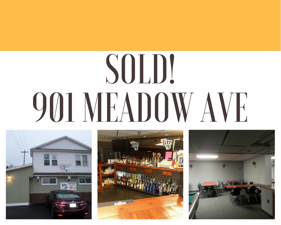 Sold! 901 Meadow Ave: Turnkey Scranton Bar and Restaurant