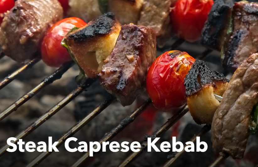 Steak Caprese Kebab