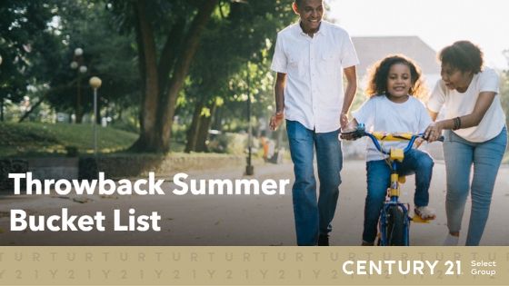 Throwback Summer Bucket List