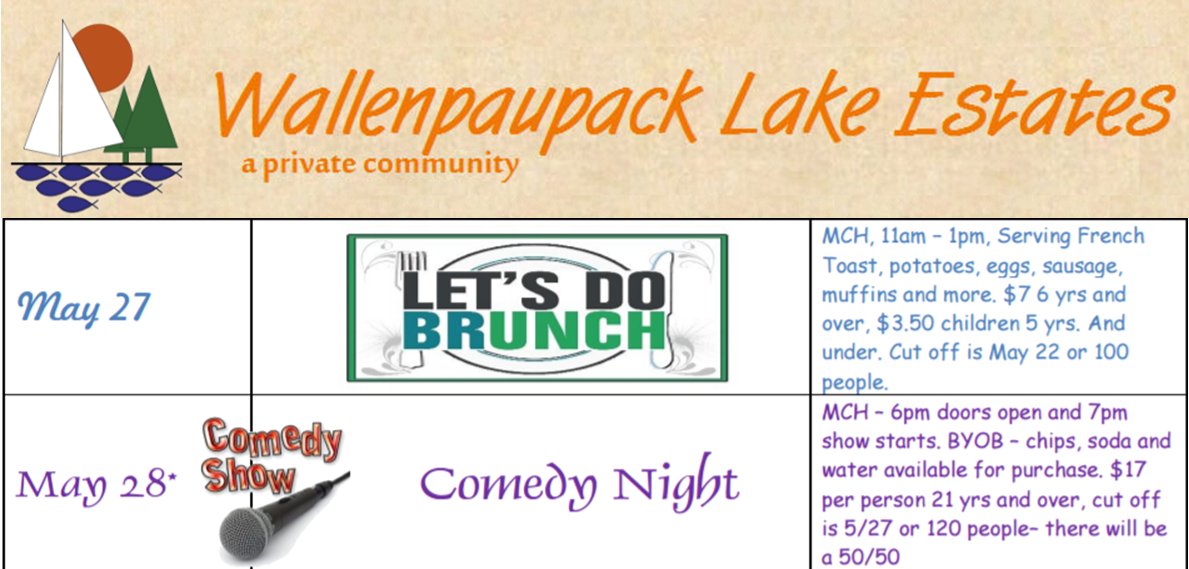 Wallenpaupack Lake Estates May 27th & 28th Fun!