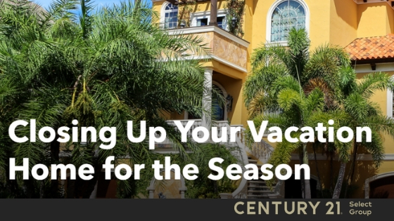 Closing Up Your Vacation Home for the Season