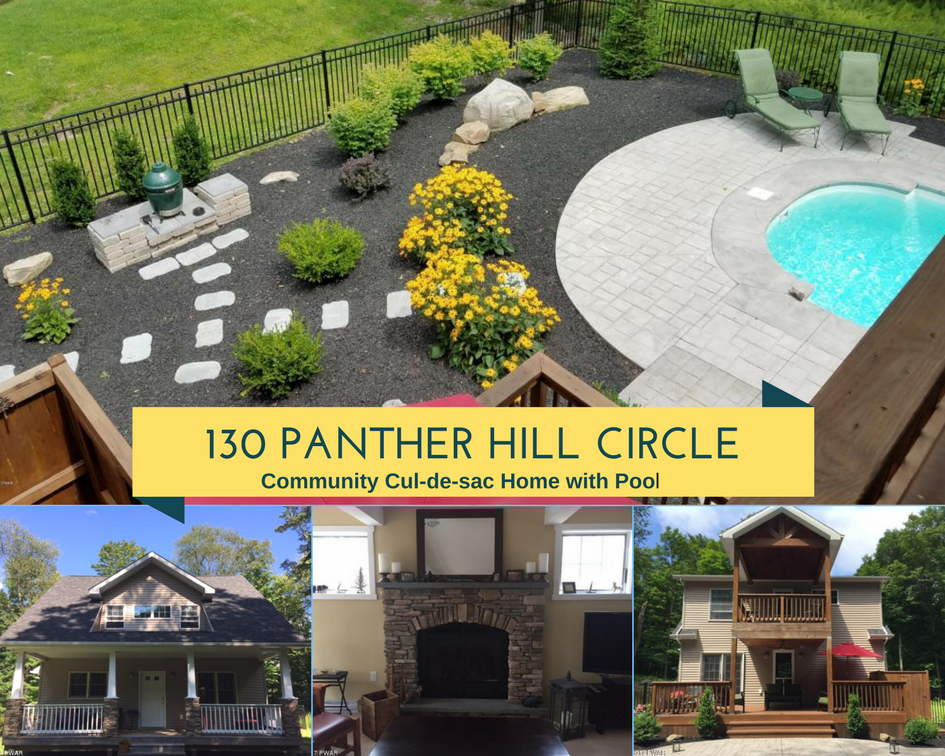 130 Panther Hill Circle, Newfoundland PA: Community Cul-de-sac Home with Pool