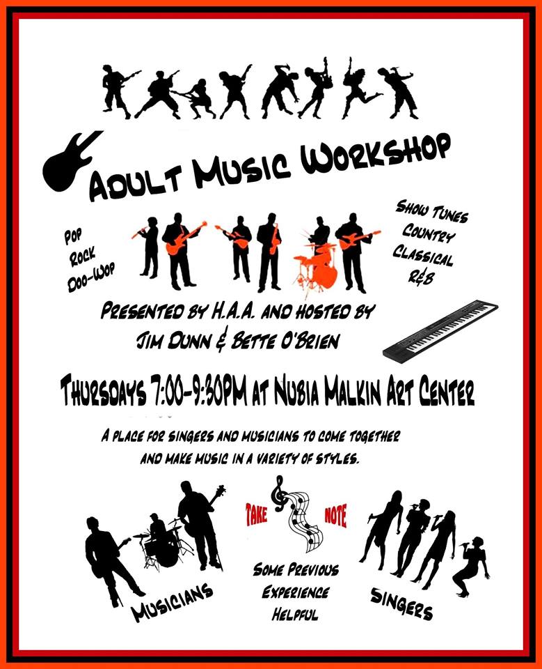 Make Music at The Hideout Adult Music Workshop