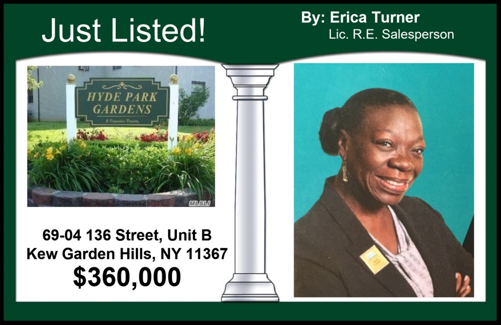 Just Listed in Kew Garden Hills