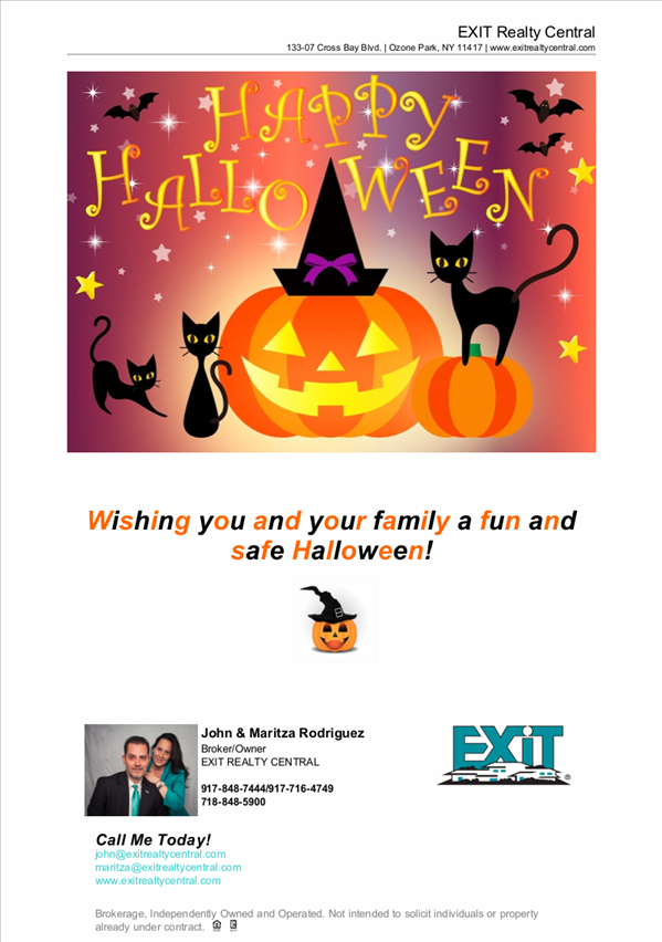 Happy Halloween from EXIT Realty Central
