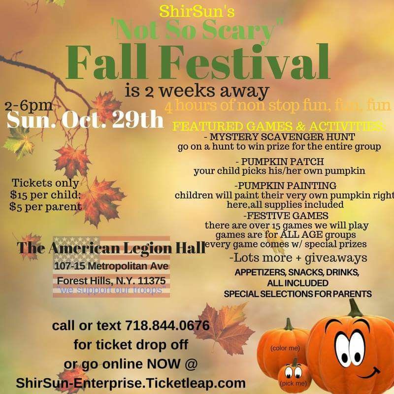 Fall Festival - American Legion Hall, Forest Hills