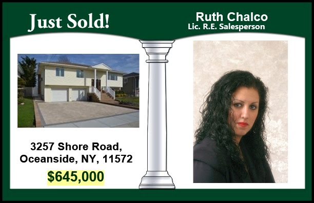 Just sold by Ruth Chalco!