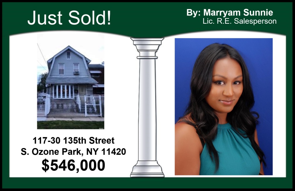 Just Sold in S. Ozone Park