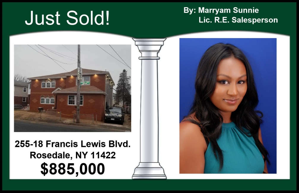 Just Sold in Rosedale!