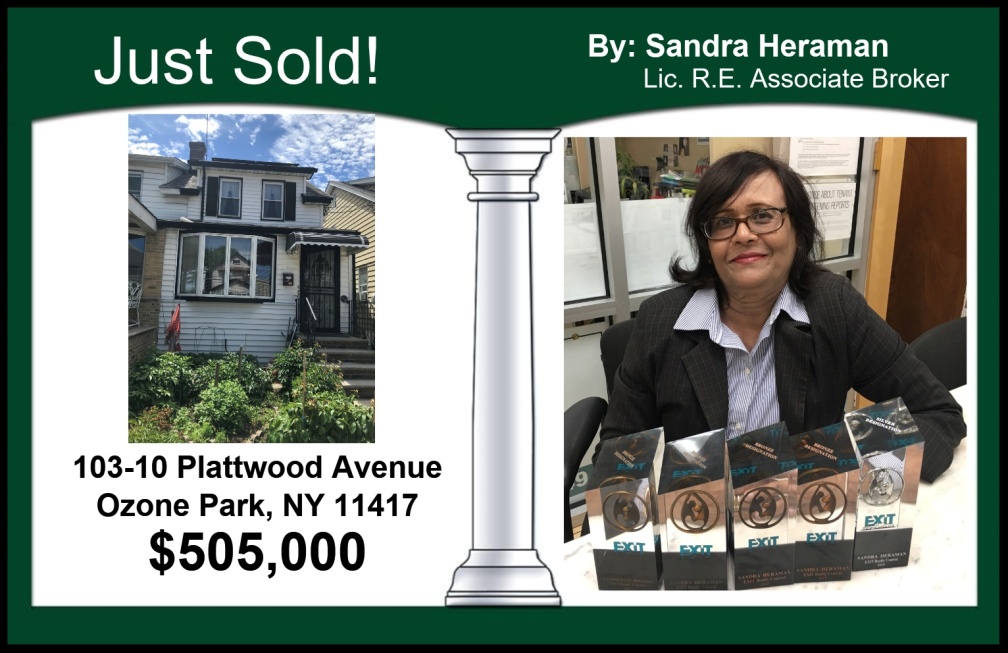 Just Sold in Ozone Park!