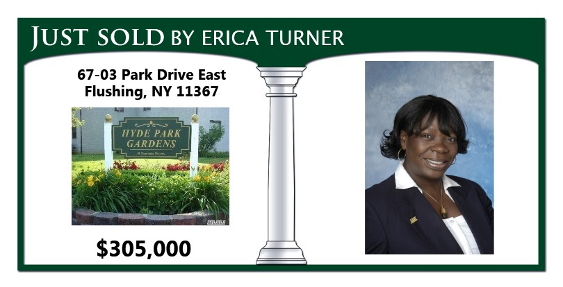 3 Bedroom Co-op Sold in Flushing by Erica Turner