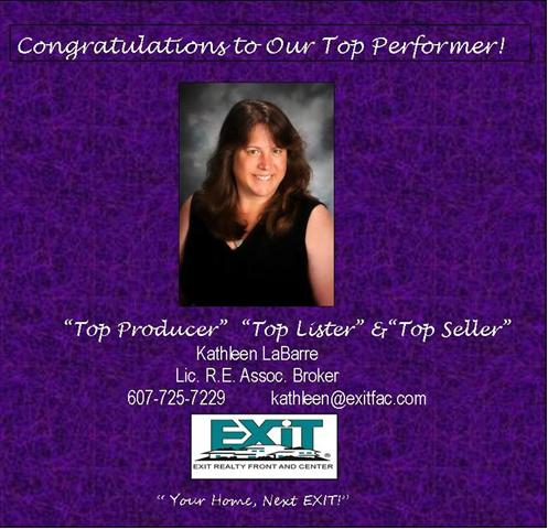 CONGRATULATIONS TO OUR JANUARY TOP PERFORMER!