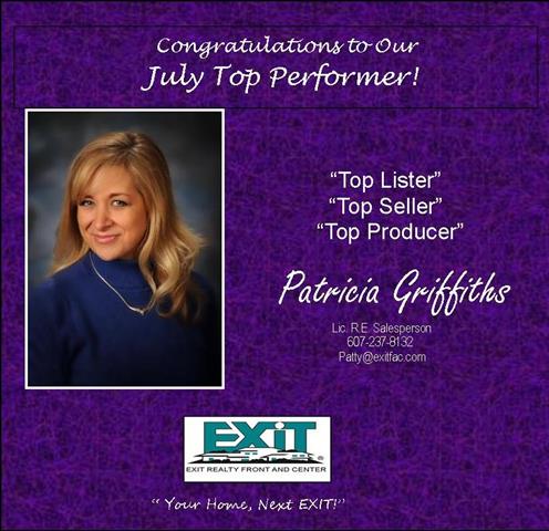 CONGRATULATIONS TO OUR JULY TOP PERFORMER!