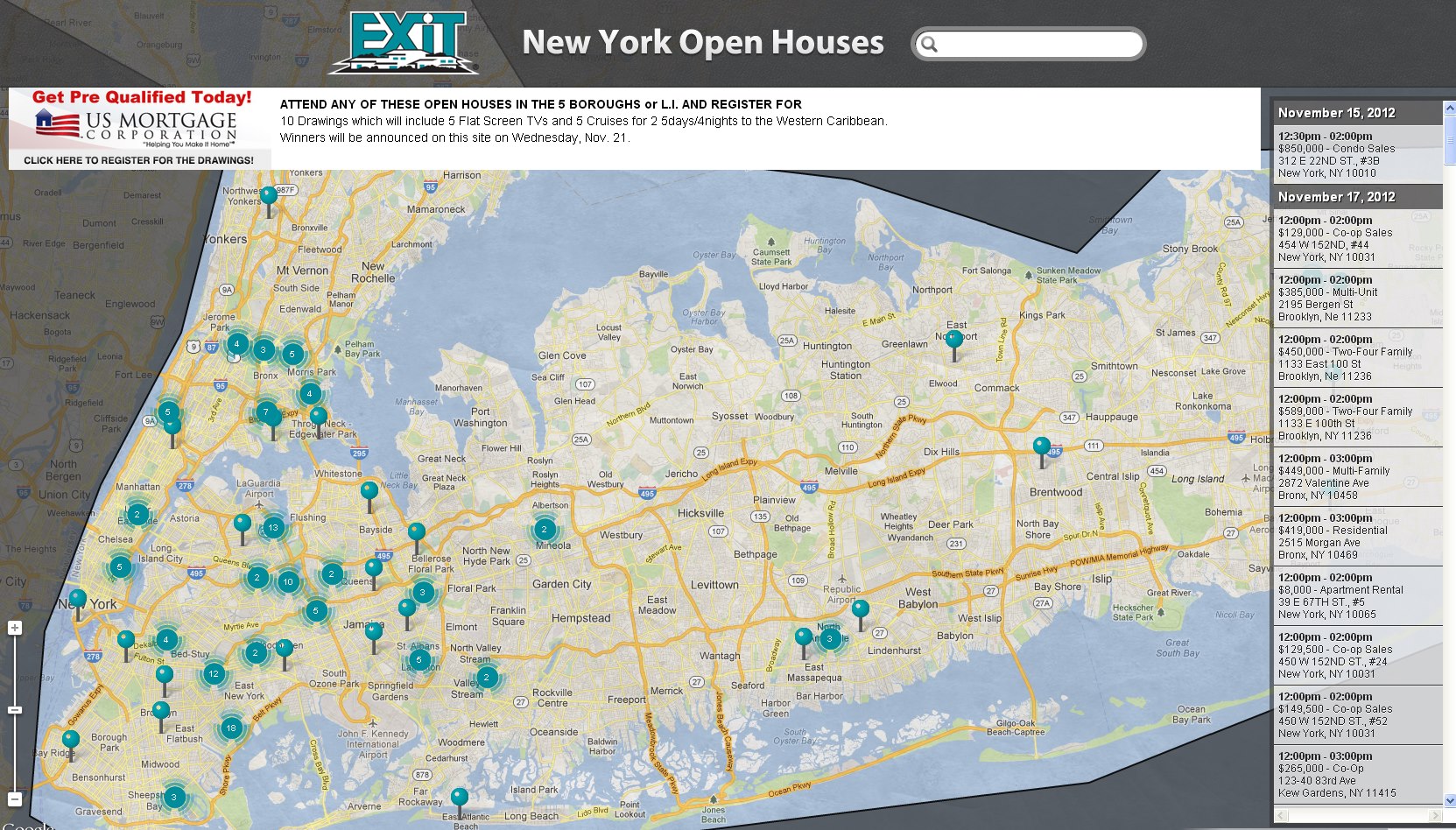 New York Open House Extravaganza Nov 17 18