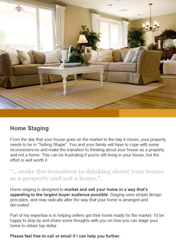 Home Staging, Yea Or Nay? I Say Yea!!