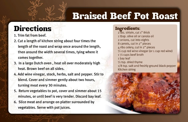 Braised Beef Pot Roast