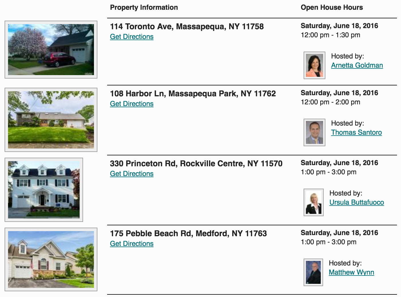 Open Houses This Weekend in Massapequa Park! 6/18 & 6/19!
