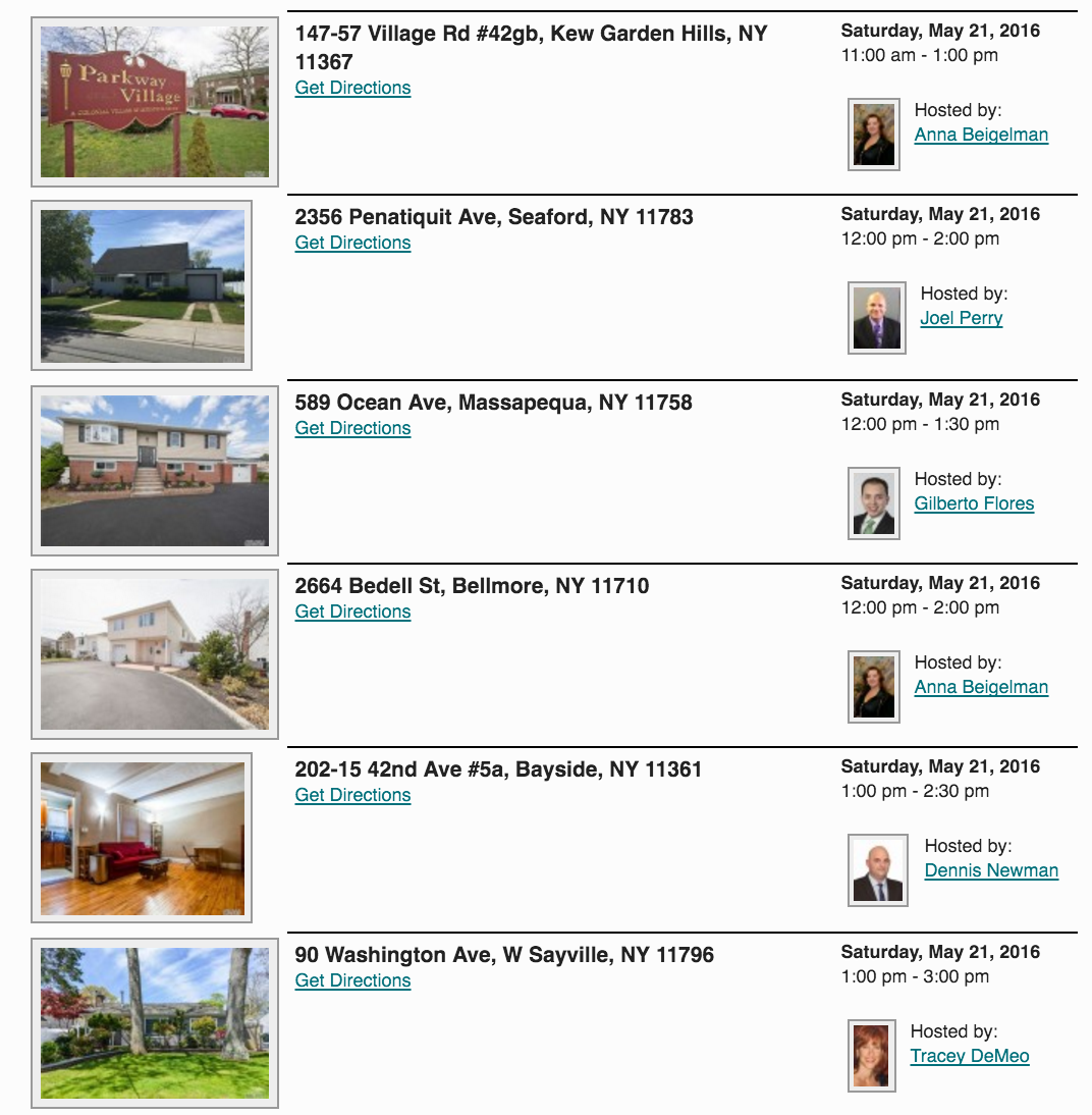 Open Houses in Long Island This Weekend!