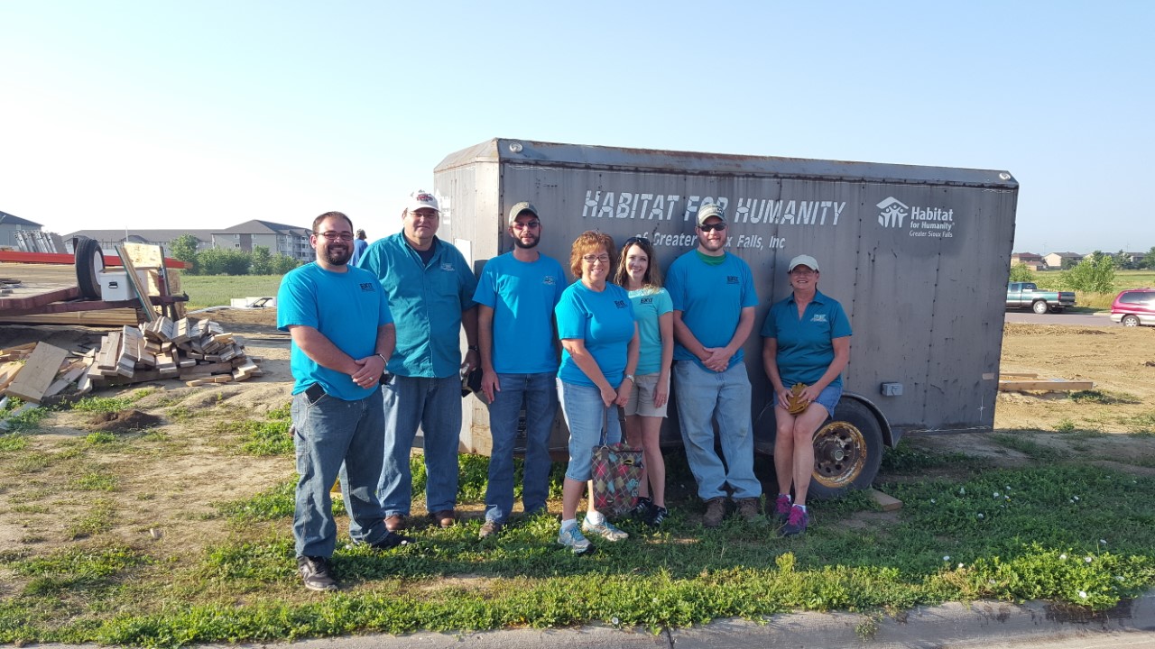 EXIT Realty Sioux Empire Supports Habitat For Humanity