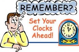 A reminder to Spring Forward from EXIT Realty Sioux Empire