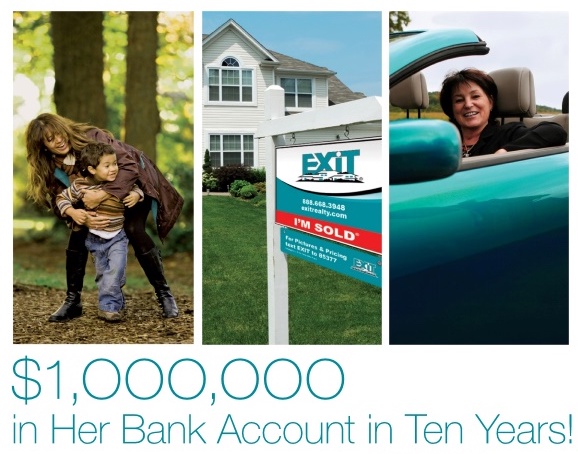 Earn More Equity with EXIT Realty
