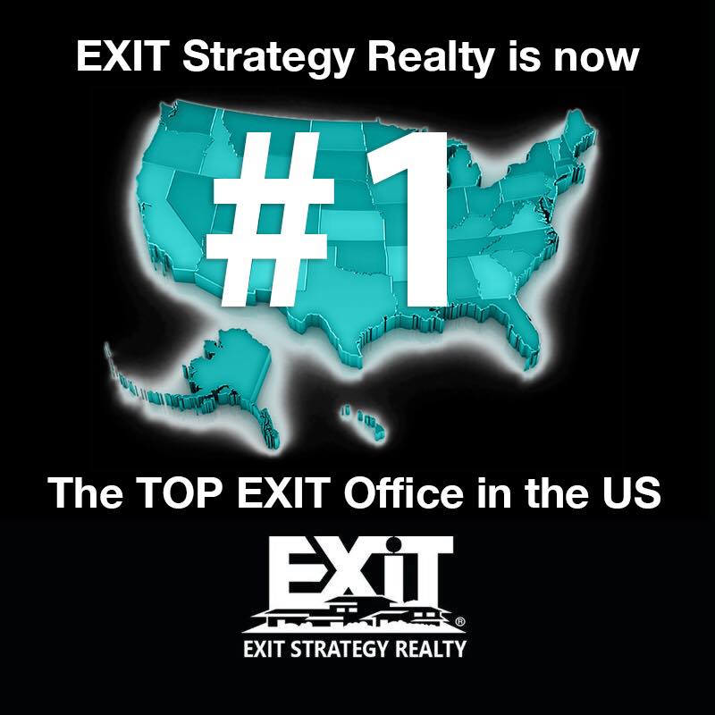 EXIT Strategy Realty named the #1 Exit Realty Office in the USA!
