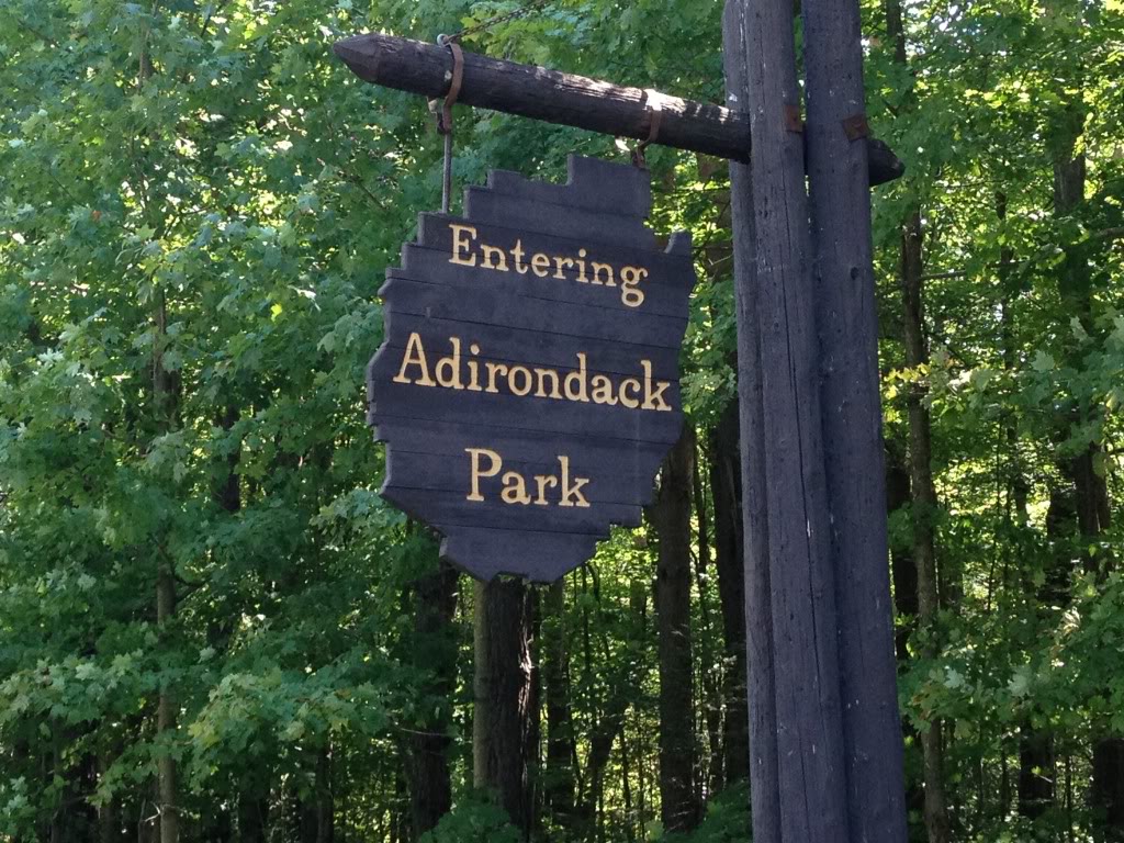 Entering the Adirondack Park