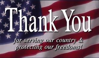THANK YOU to all veterans from all of us at McNaul Real Estate Inc.!