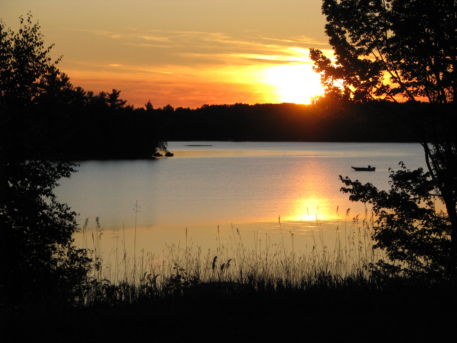 Big Lake Sunset