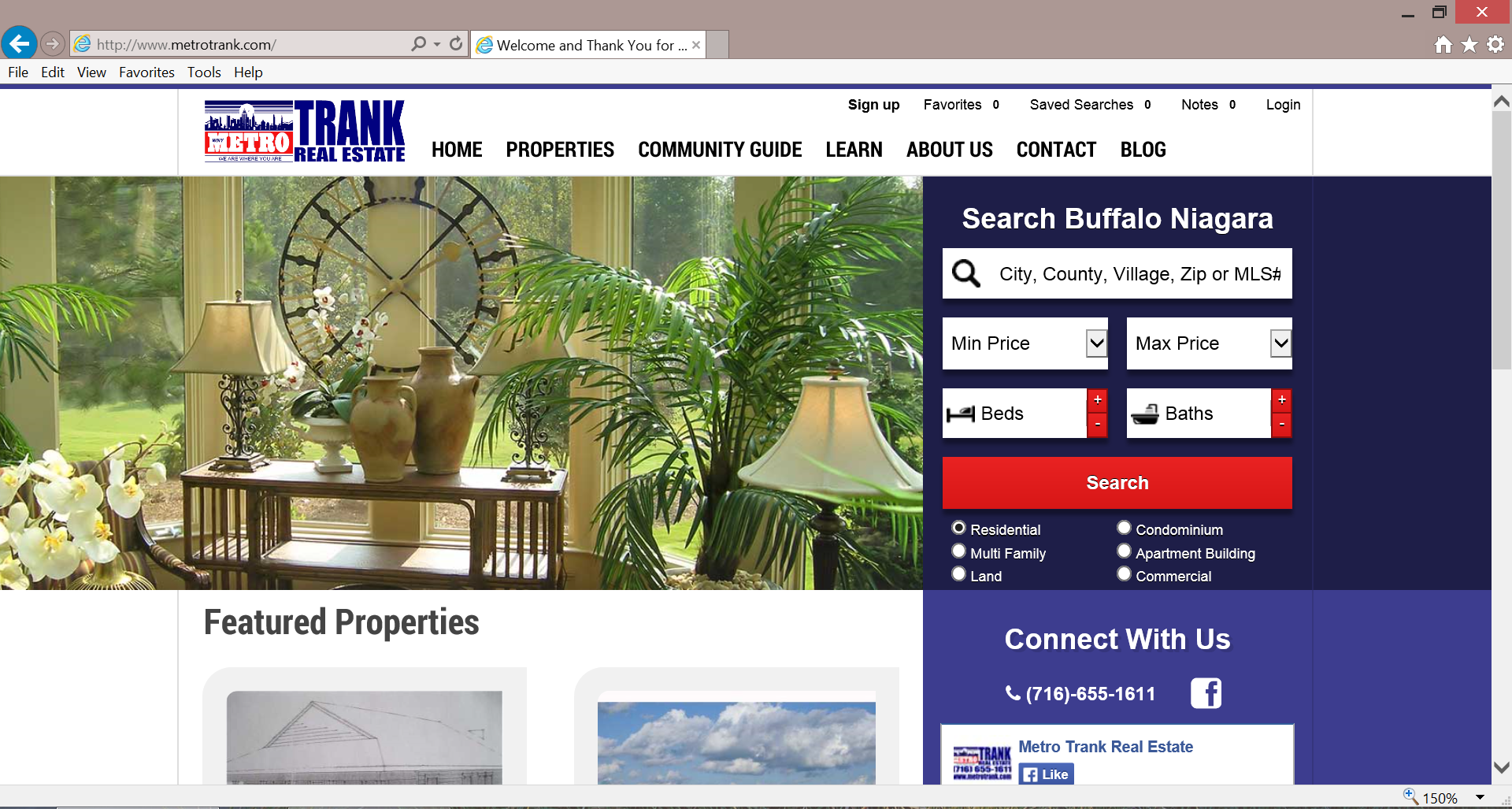 WNY Metro Trank Real Estate Unveils Brand New Website!